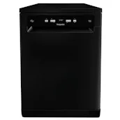 Hotpoint HP2FFC14BN6B 60cm Dishwasher in Black 14 Place Setting C Rated with