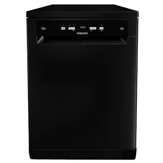 Hotpoint HP2FFC14BN6B 60cm Dishwasher in Black 14 Place Setting C Rated with