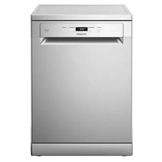 Hotpoint HP2FFC14BN6X 60cm Dishwasher in Inox 14 Place Setting C Rated with A