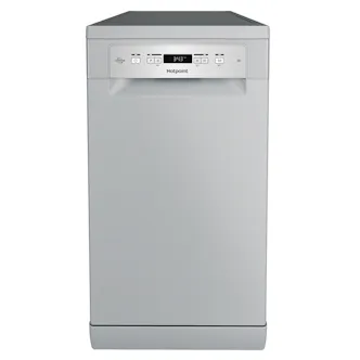 Hotpoint HP3FC10BS7A0 45cm Slimline Dishwasher in Silver 10 Place Setting C R
