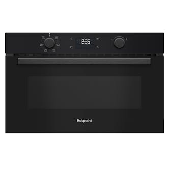 Hotpoint HPD254CRBUK Built-In Microwave Oven with Grill in Black 31L 1000W