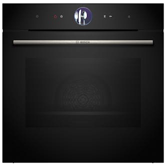 Bosch HRG7764B1B Series 8 Built-In Electric Pyrolytic Oven Br/St 71L H/C