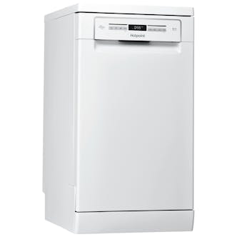 Hotpoint HSFO3T223W 45cm Slimline Dishwasher White 10 Place Setting E Rated