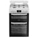 Hotpoint HTG6GDCW 60cm Twin Cavity Gas Cooker with Lid in White 78L