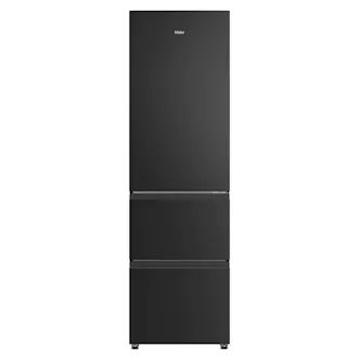Haier HTR3518ENMTK 185cm High 60/40 Frost Free Fridge Freezer in Black 55c