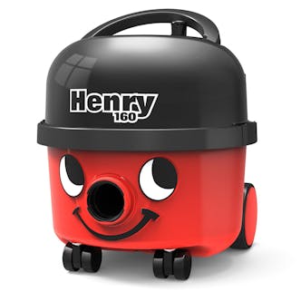 Numatic HVR160E HENRY Eco Cylinder Vacuum Cleaner in Red Bagged