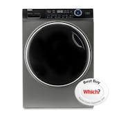 Haier HWD80B14979S Washer Dryer in Silver 1400rpm 8kg/5kg D Rated