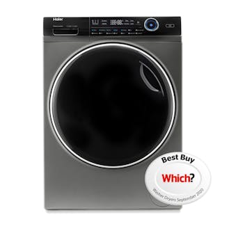 Haier HWD80B14979S Washer Dryer in Silver 1400rpm 8kg/5kg D Rated