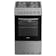 Indesit I5G3PMX 50cm Single Oven Dual Fuel Cooker in Inox 60 Litres