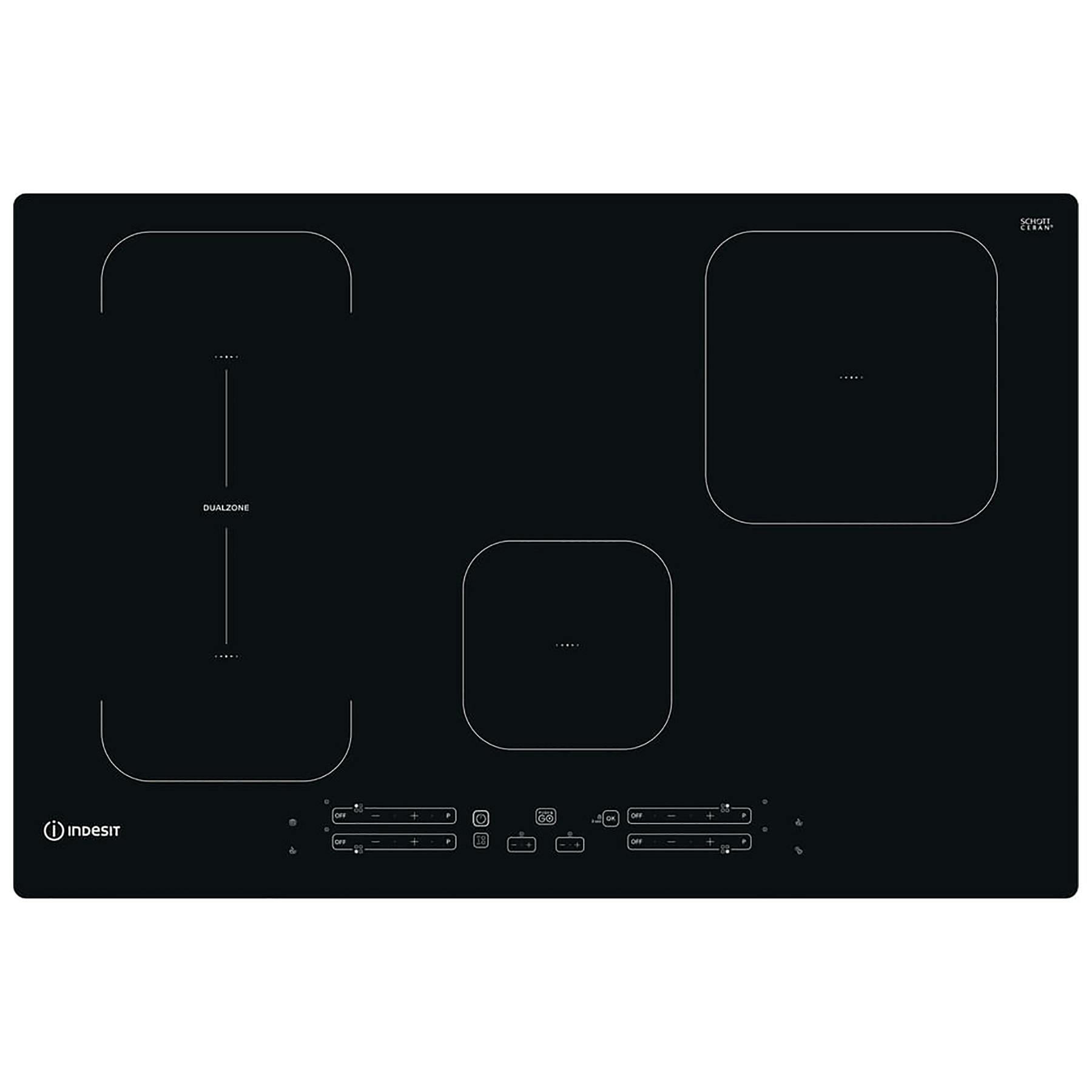 indesit ib21b77ne electric induction hob