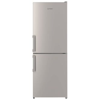 Indesit IB55532S 55cm Fridge Freezer in Silver 1.53m E Rated 143/86L