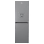 Indesit IBTNF60182SA 60cm Frost Free Fridge Freezer Silver Water Dispenser