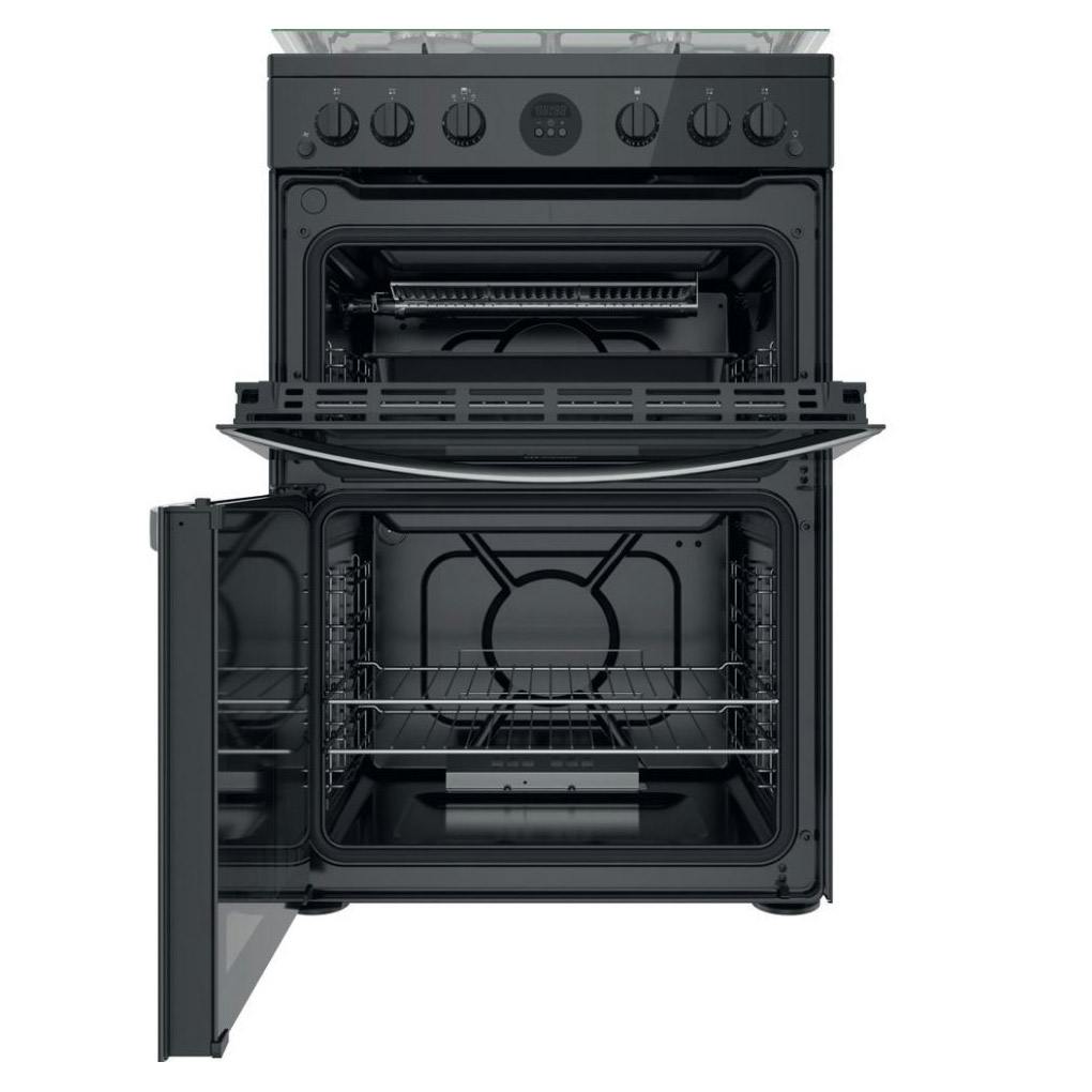 gas cookers black