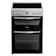 Indesit IDE6VDCS1 60cm Double Oven Electric Cooker in Silver 4 Zone Ceram