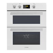 Indesit IDU6340WH 60cm Built Under Double Electric Oven in White