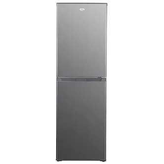 Iceking IK1750EX 172cm High 50/50 Fridge Freezer in Silver 55cm Wide