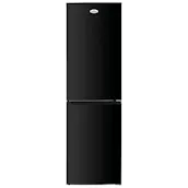 Iceking IK5050BK 181cm High 50/50 Frost Free Fridge Freezer in Black 55c