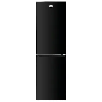 Iceking IK5050BK 181cm High 50/50 Frost Free Fridge Freezer in Black 55c