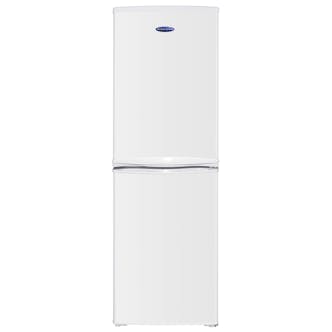 Iceking IK8951EW 48cm Fridge Freezer in White 1.44m E Rated 87/55L