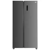 Iceking IKSBS442IX TBC Spec American Fridge Freezer in Inox Frost Free