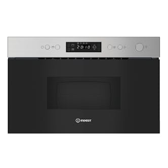 Indesit IMK12XUK Built-In Microwave Oven with Grill in Stainless Steel 2