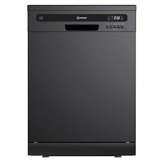 Indesit IN2FE13CNO7B 60cm Dishwasher in Black 13 Place Setting E Rated Push&