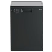 Indesit IN2FE13DT9A 60cm Dishwasher in Anthracite 13 Place Setting E Rated