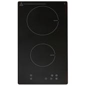 Montpellier INT31NT-13A 30cm 2 Zone Induction Domino Hob in Black Plug & Play