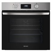 Indesit IO253XUK Built-In Electric Single Oven in Stainless Steel 66L A
