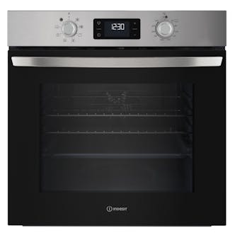 Indesit IO253XUK Built-In Electric Single Oven in Stainless Steel 66L A