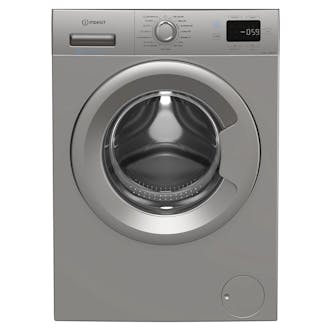Indesit IP846SPUSHGO 8kg 1400 Spin Washing Machine in Silver A Rated Push&Go