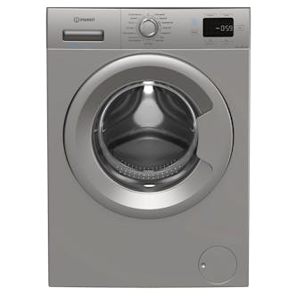 Indesit IP946SPUSHGO 9kg 1400 Spin Washing Machine in Silver A Rated Ariel P