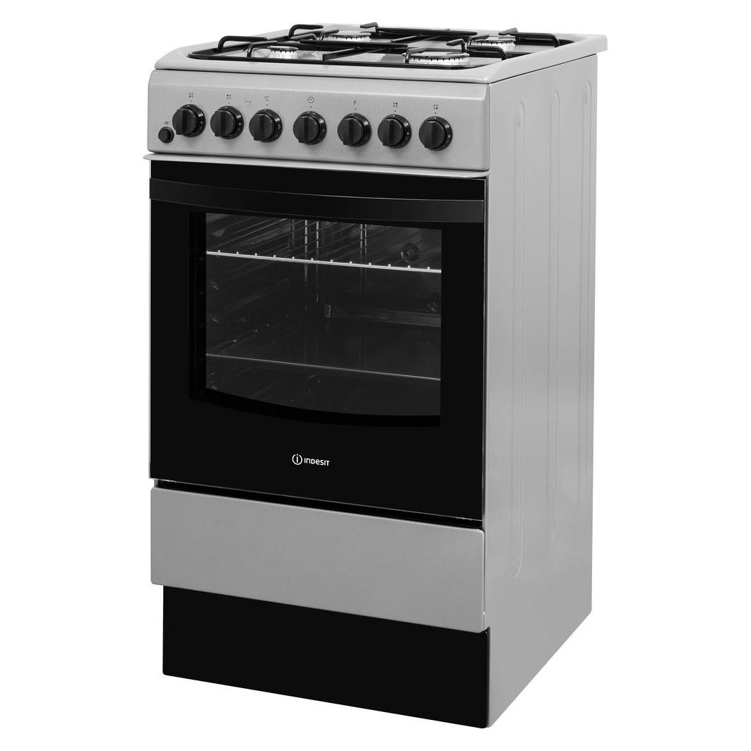 Indesit stainless best sale steel electric cooker