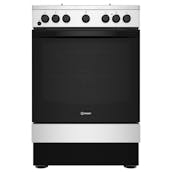 Indesit IS67G5PHX 60cm Single Oven Gas Cooker in St/Steel 69 Litre
