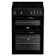 Indesit ITE6VMB 60cm Twin Cavity Electric Cooker in Black Ceramic Hob 6