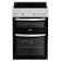 Indesit ITE6VMW 60cm Twin Cavity Electric Cooker in White Ceramic Hob 6
