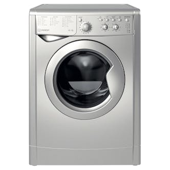 Indesit IWDC65125S Washer Dryer in Silver 1200rpm 6kg/5kg F Rated