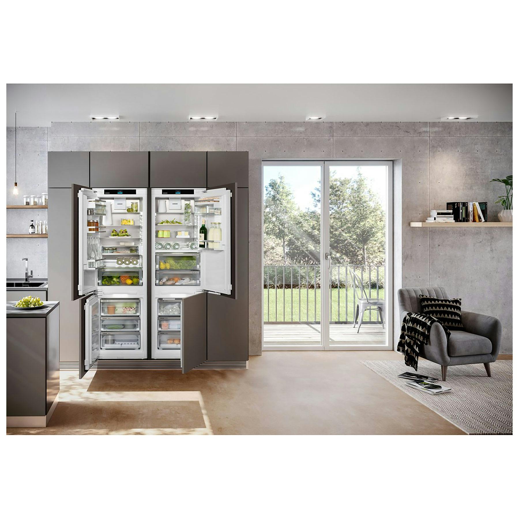 Liebherr IXCC5165 Integrated 70/30 Frost Free Fridge Freezer 177cm