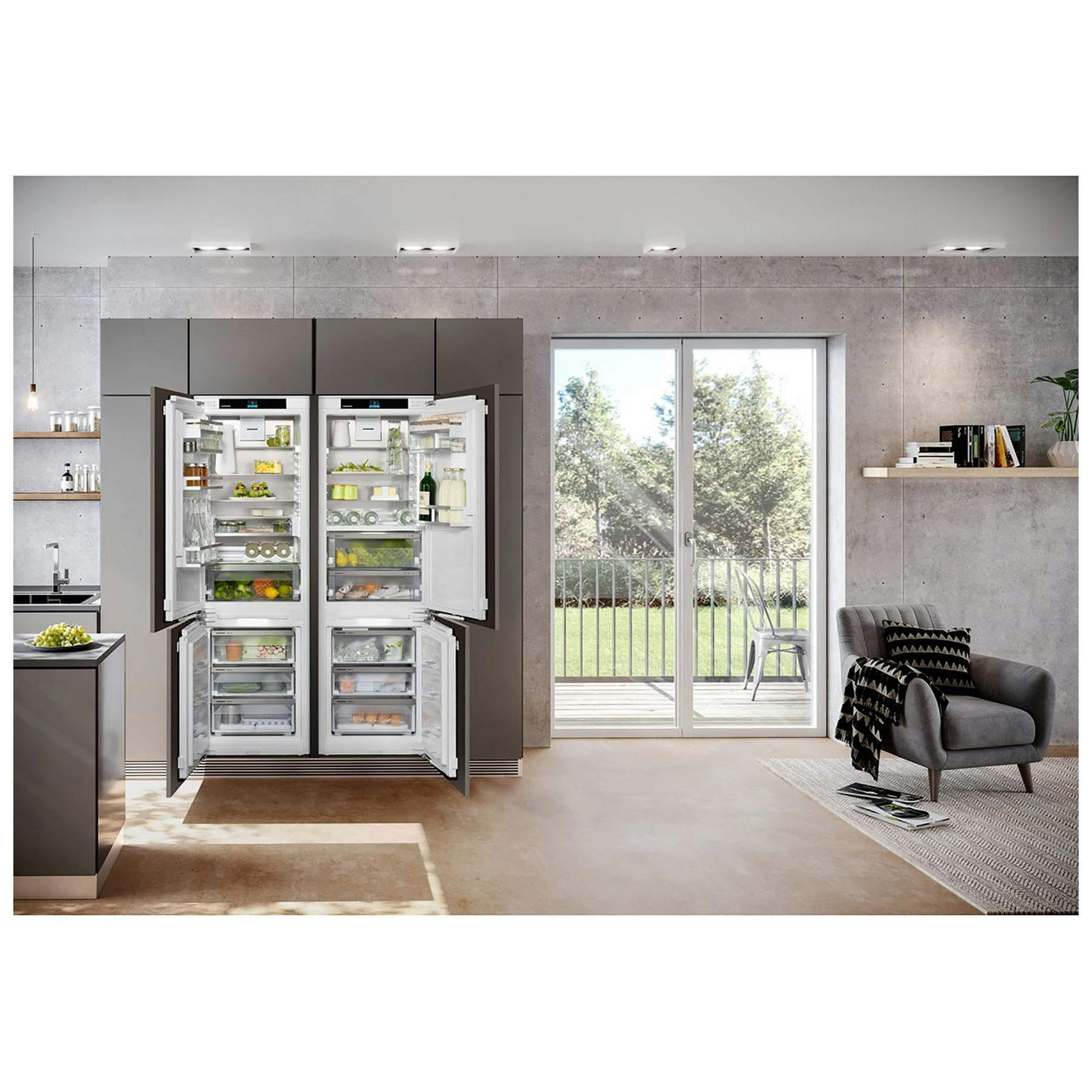 Liebherr IXCC5165 Integrated 70/30 Frost Free Fridge Freezer 177cm