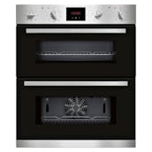 Neff J1GCC0AN0B N30 Built-Under CircoTherm Double Oven in St/Steel