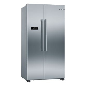 Bosch KAN93VIFPG Series 4 American Fridge Freezer in St/Steel F Rated