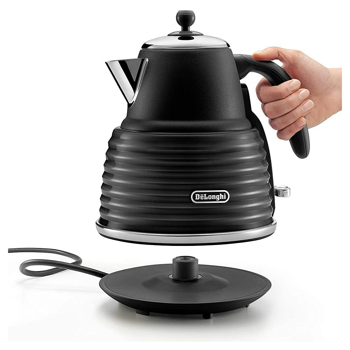 Delonghi KBZS3001BK SCOLPITO Cordless Kettle Black