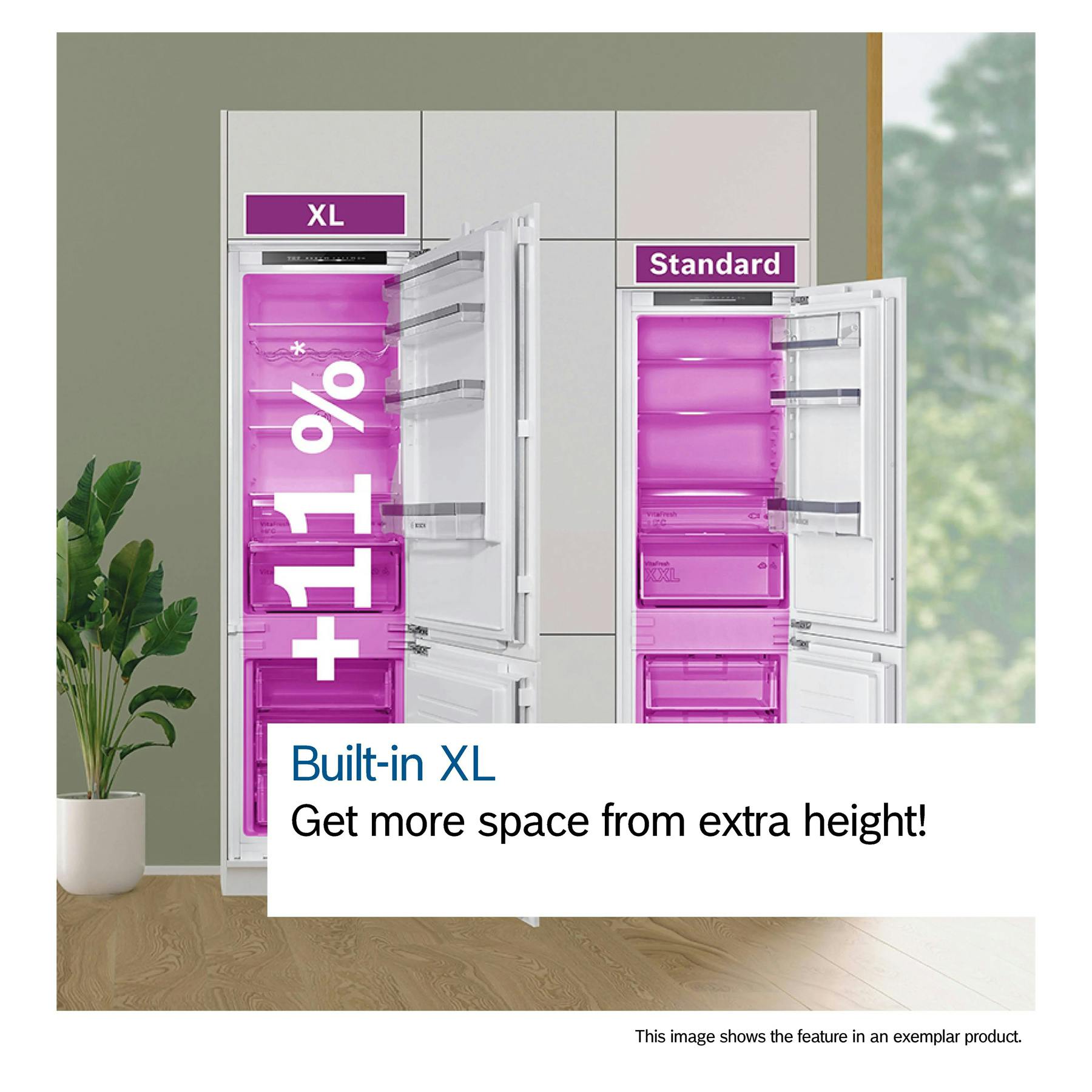 Bosch KIN96VFD0 Series 4 Integrated 60/40 Frost Free Fridge