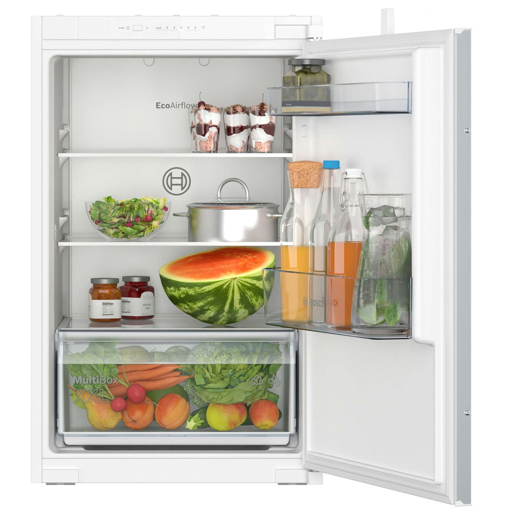 Bosch serie 6 kir81afe0g deals integrated upright fridge