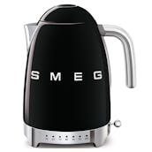 Smeg KLF04BLUK 50's Style Variable Temperature Kettle - Gloss Black