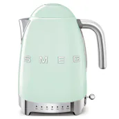Smeg KLF04PGUK 50's Style Variable Temperature Kettle - Pastel Green