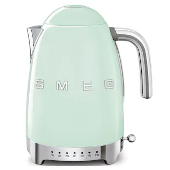 Smeg KLF04PGUK 50's Style Variable Temperature Kettle - Pastel Green