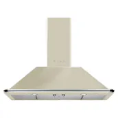 Smeg KT110PE 110cm Victoria Chimney Hood in Cream