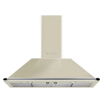 Smeg KT110PE 110cm Victoria Chimney Hood in Cream