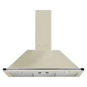 Smeg KT90PE 90cm Victoria Chimney Hood in Cream